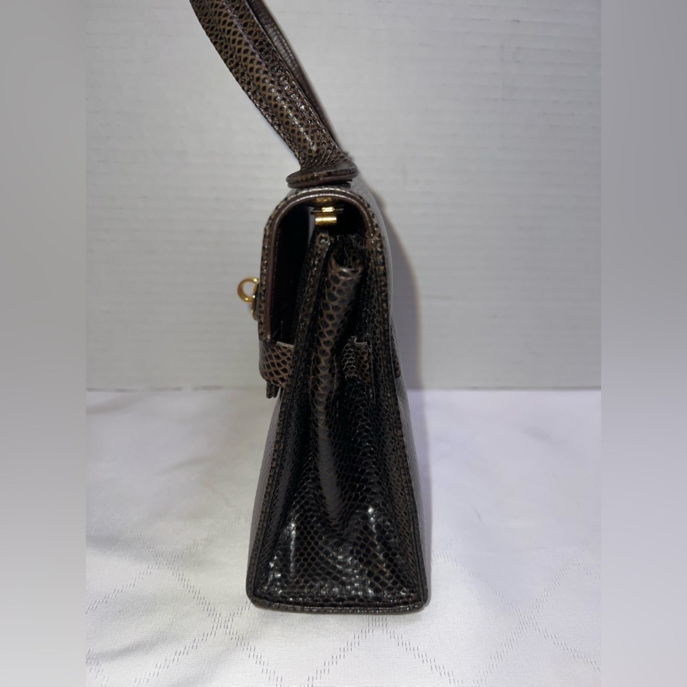 🔥🔥🔥 Finesse La Model Kelly Mini Lizard Handbag - Picture 4 of 16